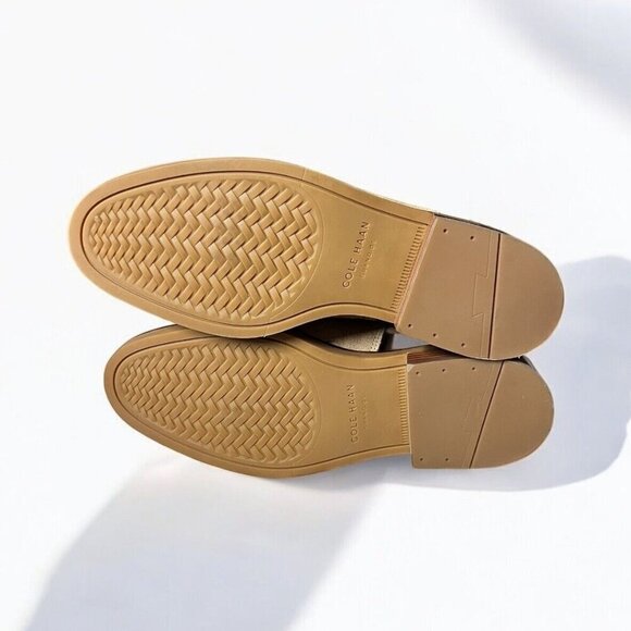 🌻NWOT Cole Haan Grand OS Hampshire Tan Suede Buckle Bootie Women's Size 6 - Picture 10 of 11